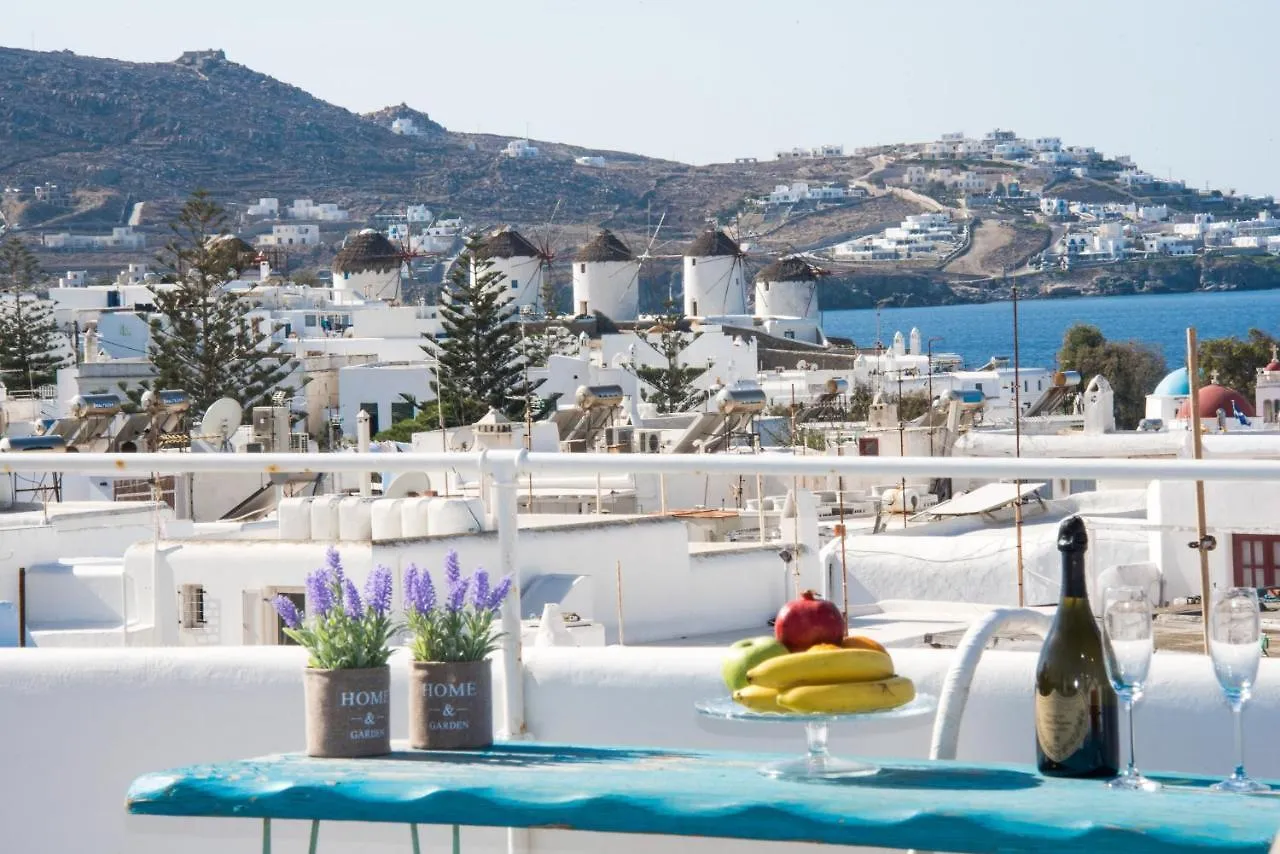 Сasa de vacaciones Mykonos Panorama With Private Terrace & Sea View Villa Mykonos Town Grecia