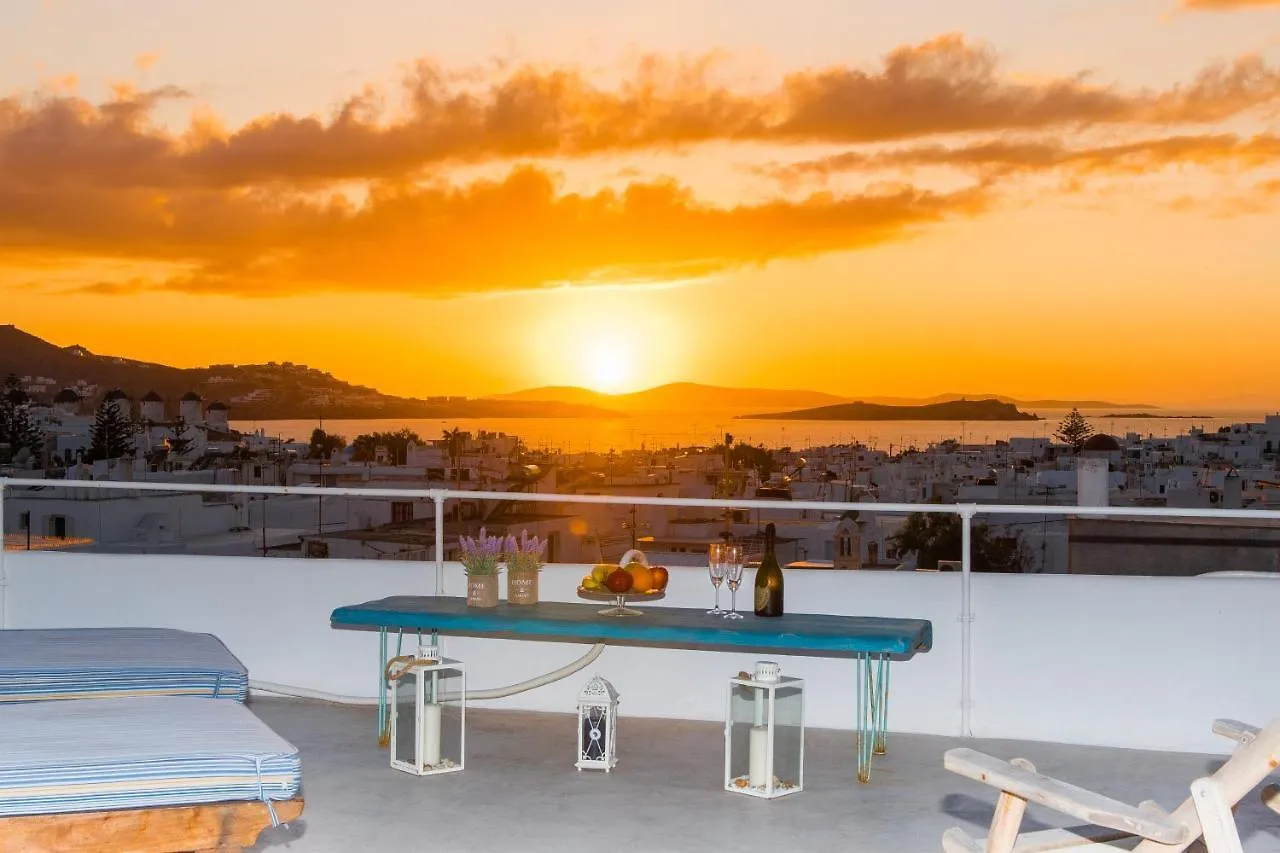 Mykonos Panorama With Private Terrace & Sea View Villa Mykonos Town 0*,