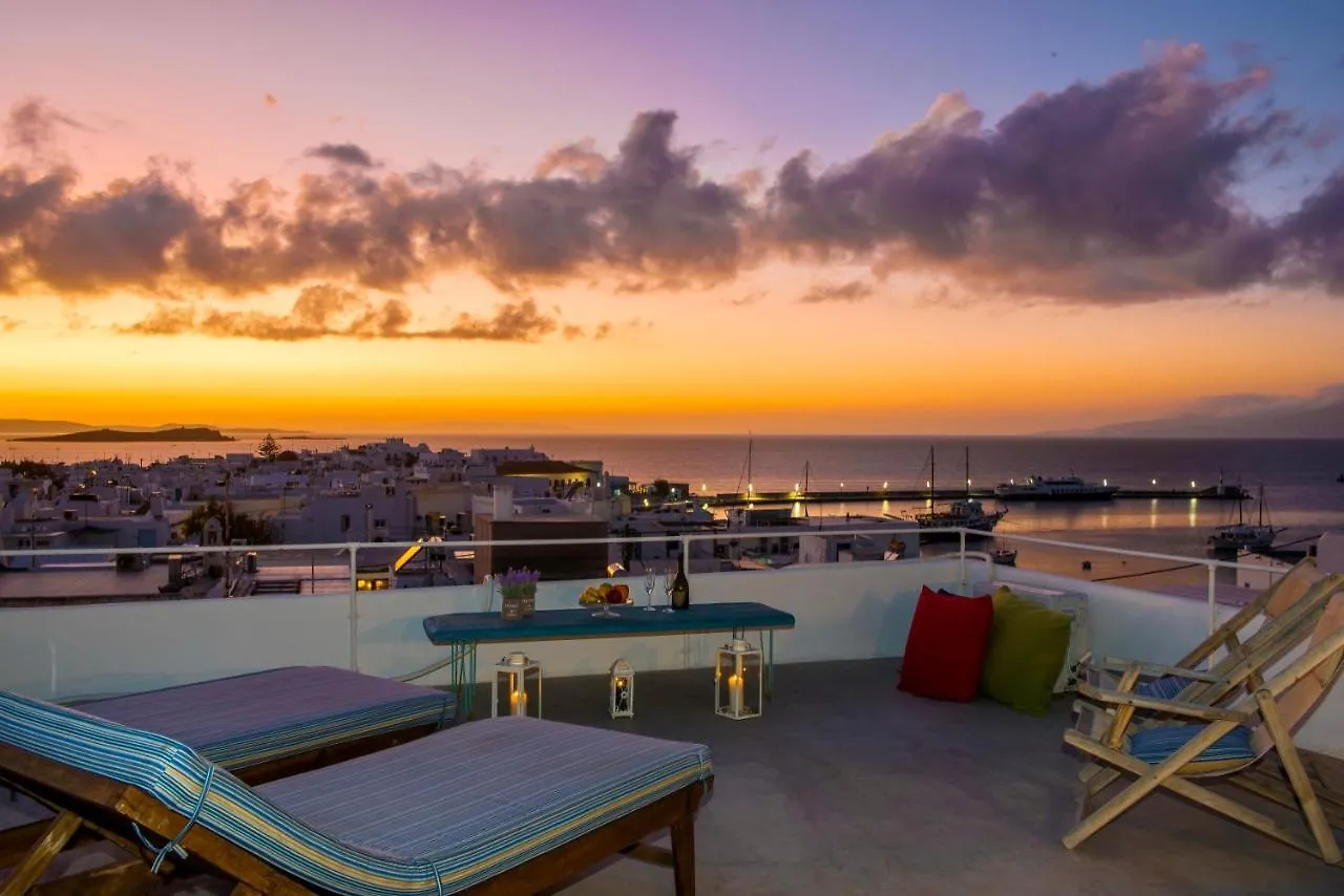 Hébergement de vacances Villa Mykonos Panorama With Private Terrace & Sea View à Mykonos Town Grèce